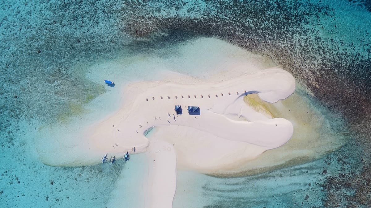 White Island Sandbar & Mantigue Island — event poster