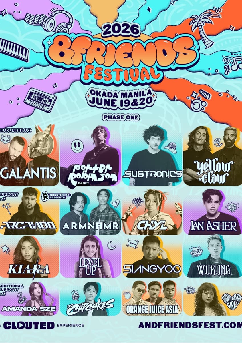 &FRIENDS Festival — event poster