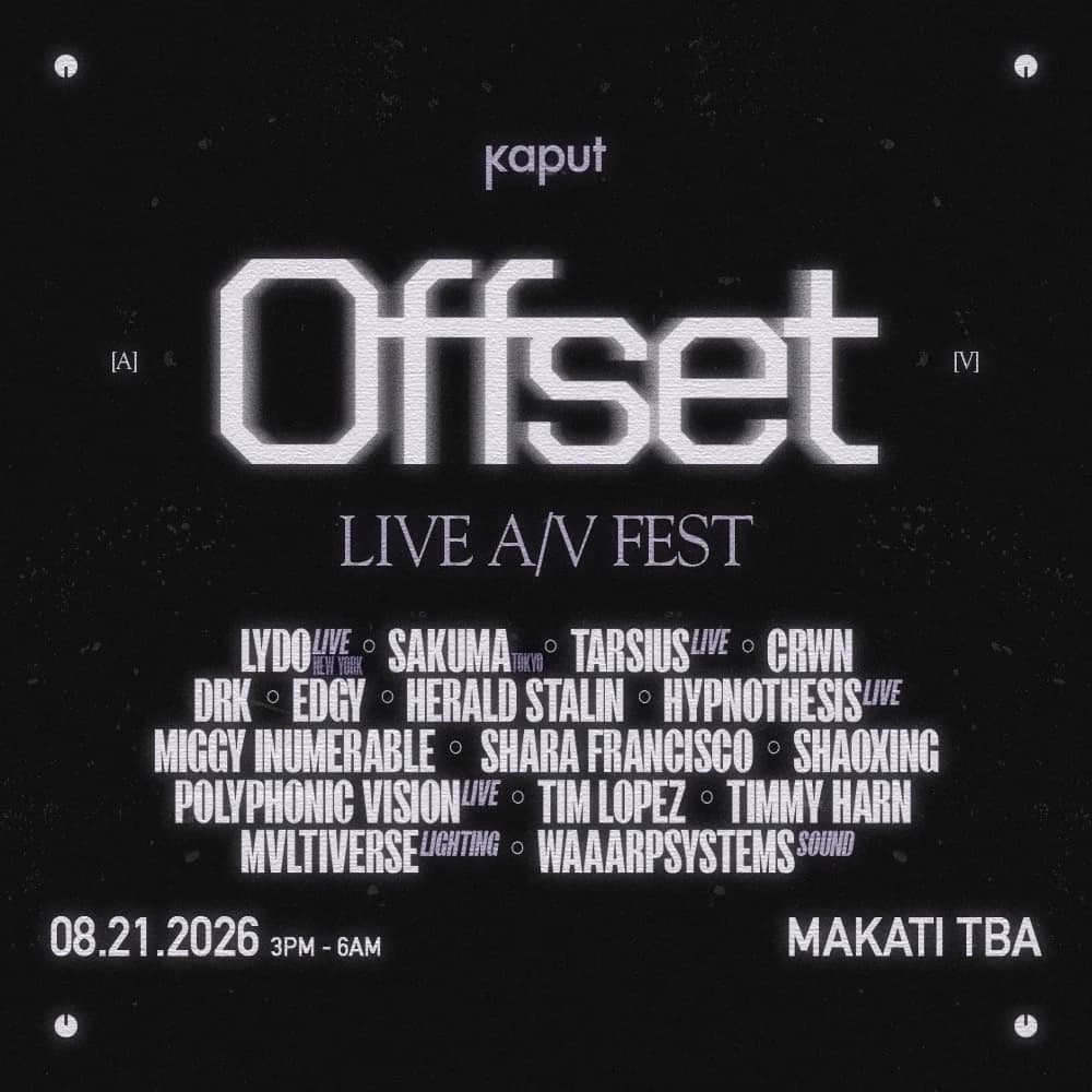 KAPUT (Kaput Systems Inc.) — event poster