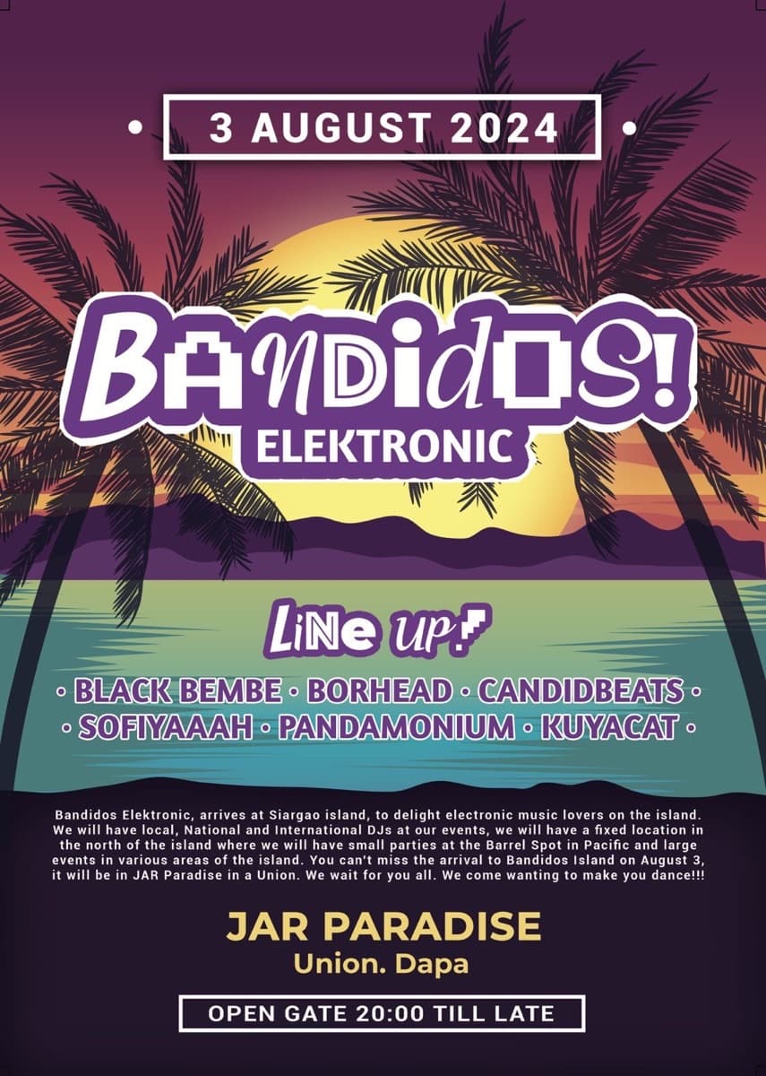 Bandidos Elektronic — event poster